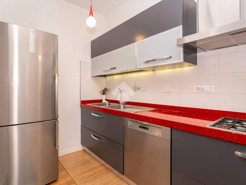 Köök - Panoramic Penthouse with Terrace in Turin