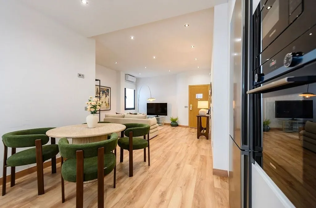 Sala da pranzo - Apartment with A/C in Goya, Madrid