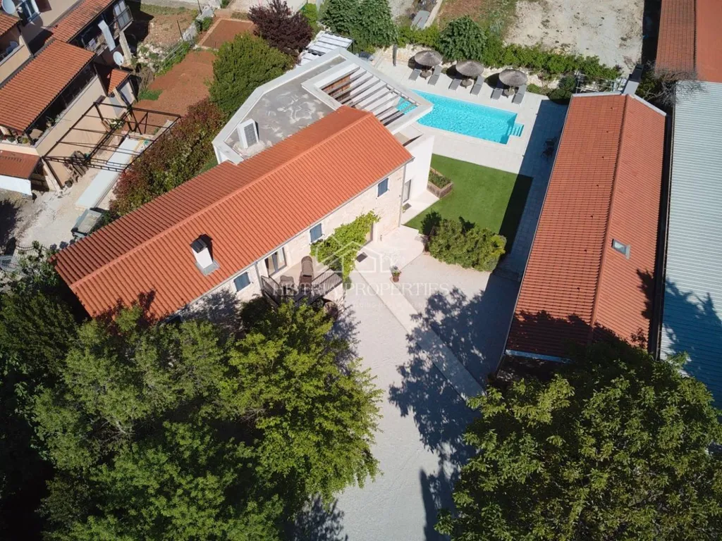 Vue aérienne - Traditional Istrian Villa with Pool in Poreč