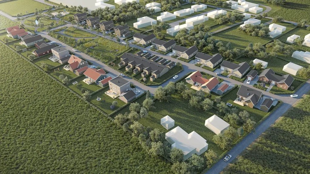 Õhuvaade - Plot with Sea View in Hammar