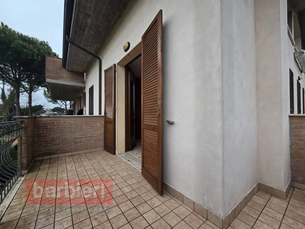 Balcon - Three-Bedroom Apartment with Terrace in Cervia