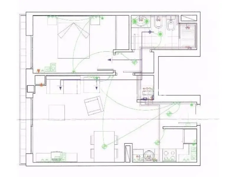 Planimetria - Luxury Loft with Park View in Terrassa