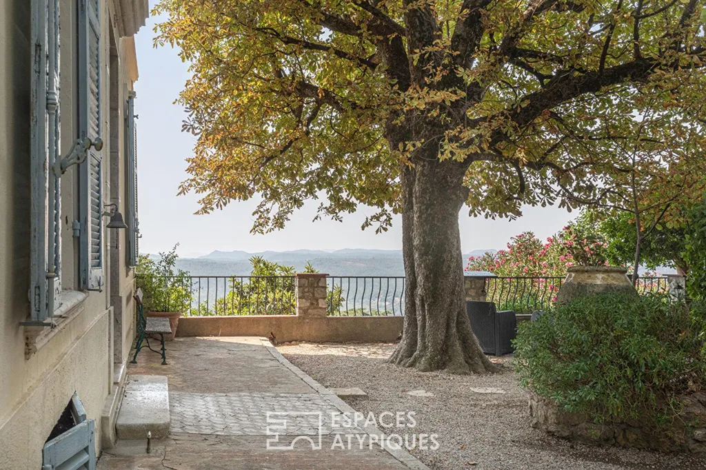 Terrazza - Maison de Maître with Panoramic View in Montauroux