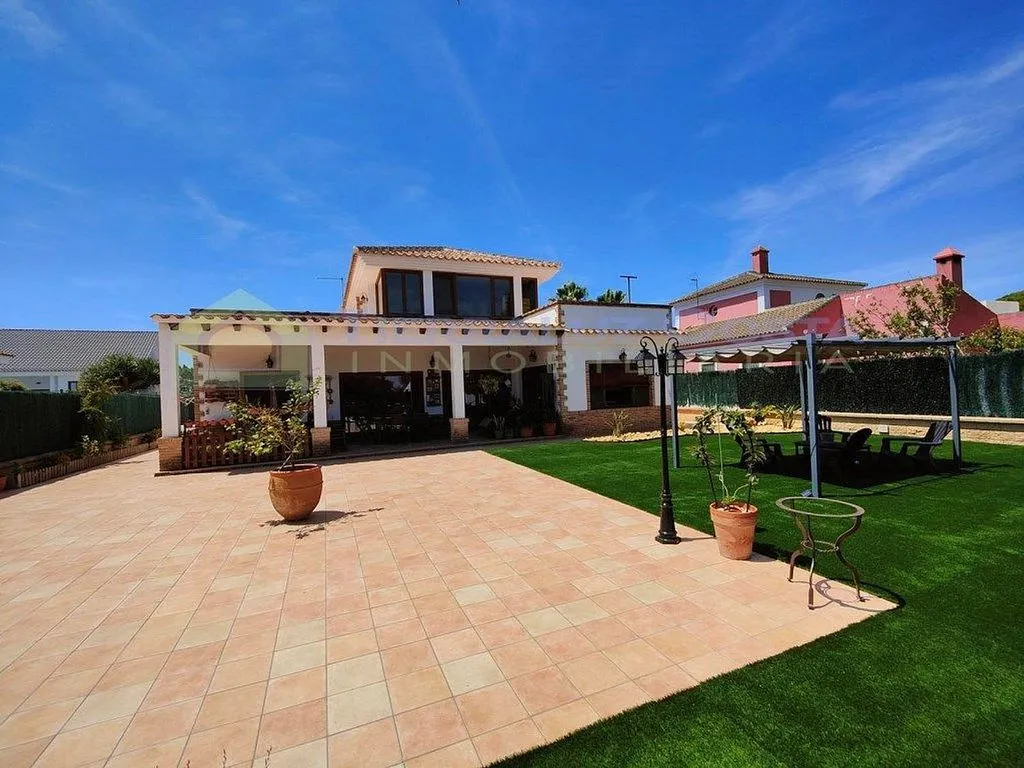 Terrasse - Chalet with Pool and Terraces in Lepe