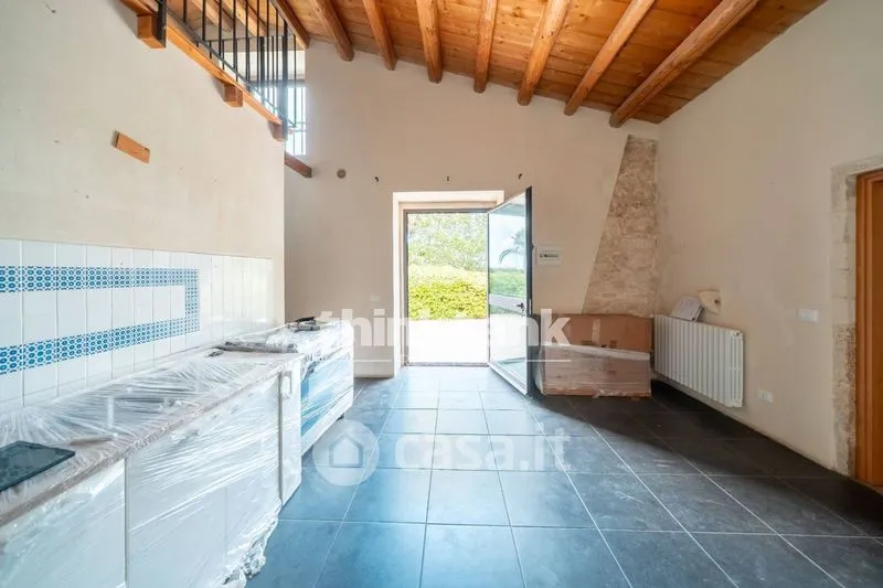Köök - Rustic Villa with Pool in Ragusa