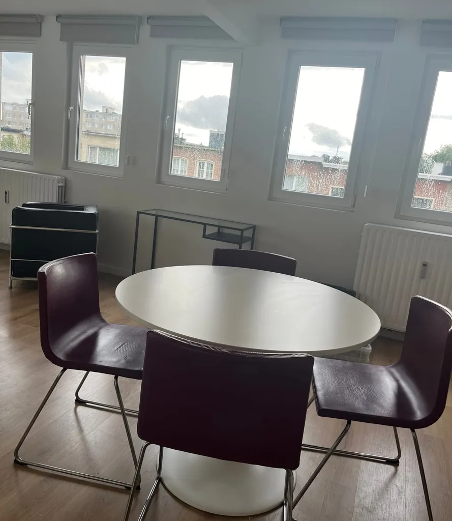 Salle à manger - Appartement Meublé avec Jardin à Wilrijk