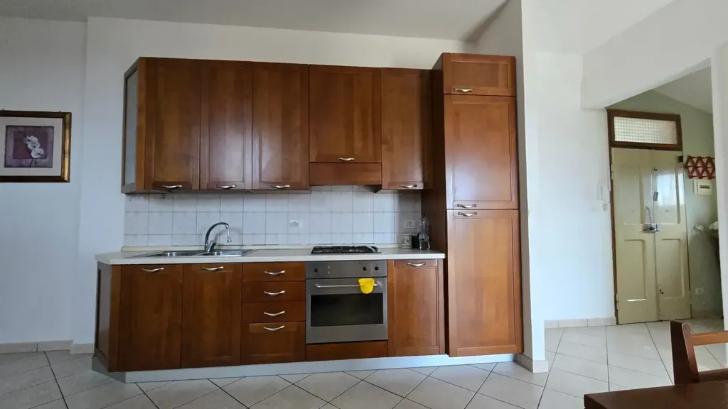 Köök - Historic Apartment with Panoramic Terrace in Todi