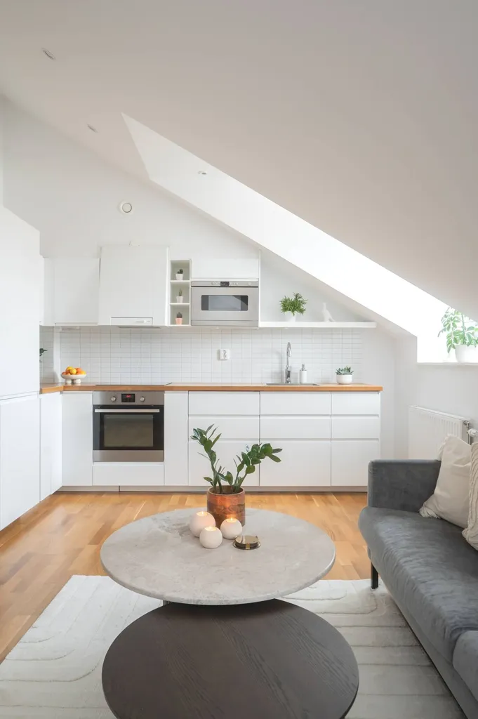 Séjour - Loft Apartment with Vindskänsla in Örby