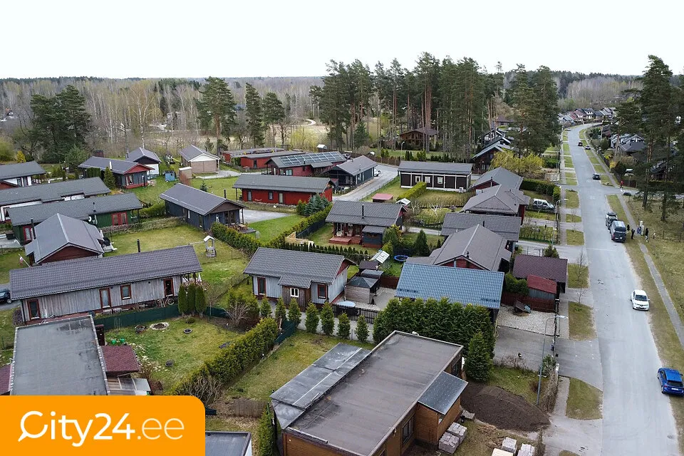 Õhuvaade - Compact House in Closed Community, Salaspils