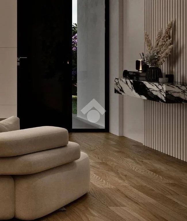 Living Room - New Villa with Private Garden in Padua