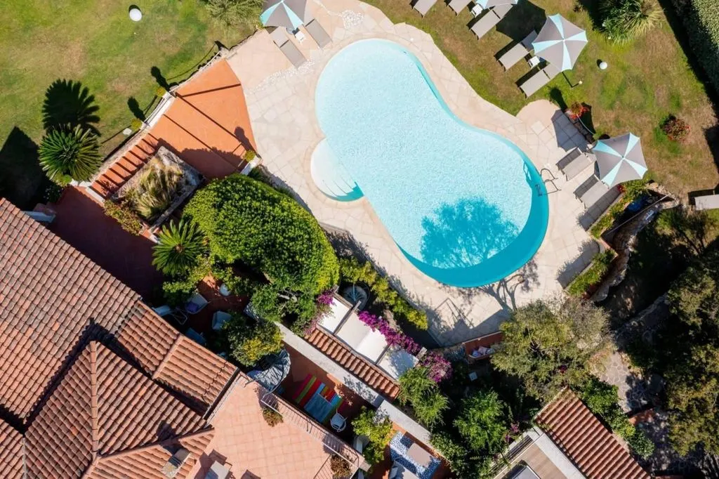 Vue aérienne - Luxury Villa with Pool in Porto Rotondo