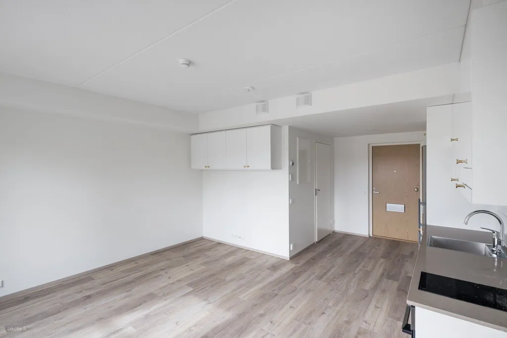 Cucina - Modern Studio with Balcony in Lamminpää, Tampere