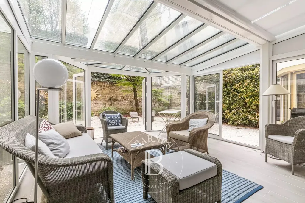 Terrasse - Appartement Luxe avec Veranda à Paris