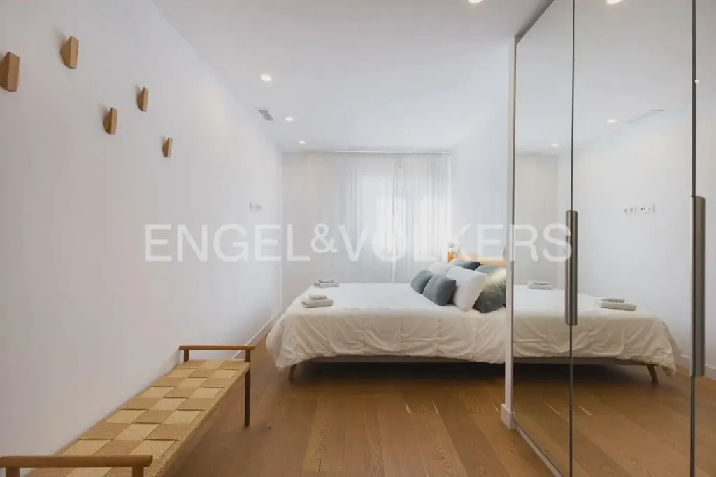 Camere da letto - Modern Flat with Central Heating in Russafa