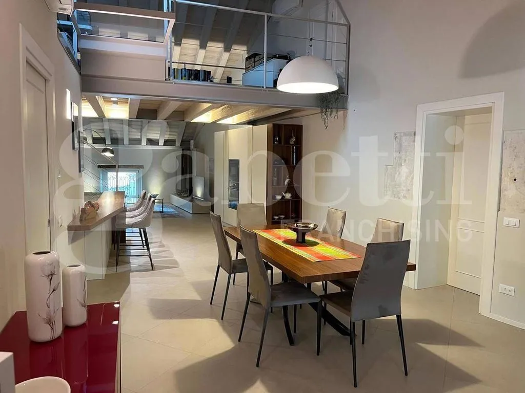 Söögituba - Luxury Penthouse with Castle View in Marostica
