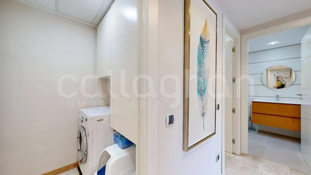 Pesuköök - Luxury Duplex with Pool in Valencia