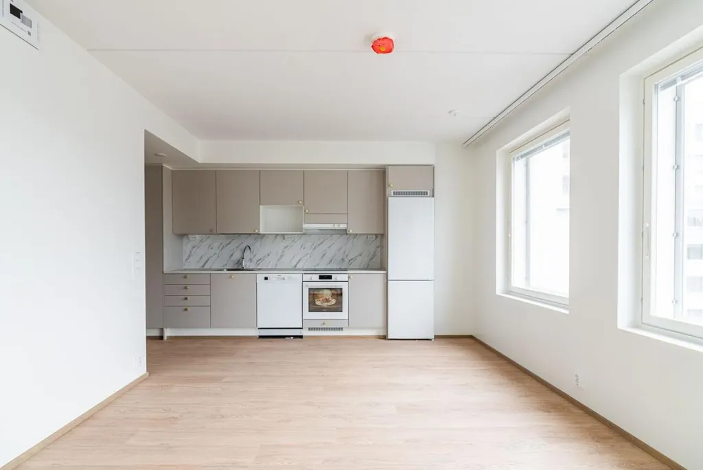 Köök - 2-Bedroom Apartment with Balcony in Klaukkala