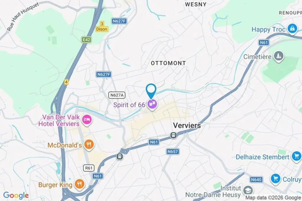3-Bedroom Apartment with Parking in Verviers