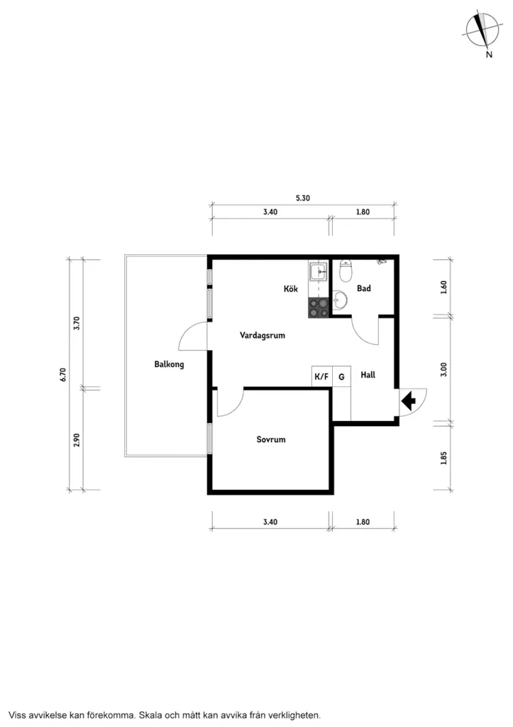 Plan - Modern Apartment with Sea View in Ellös