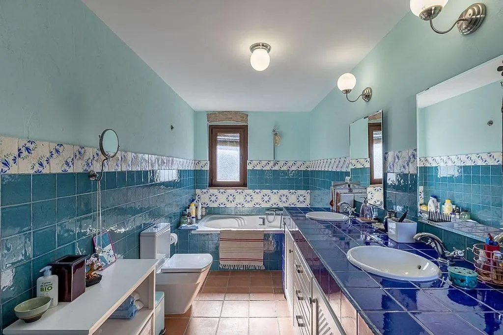 Salles de bain - Chalet with Pool and Terrace in Atarfe