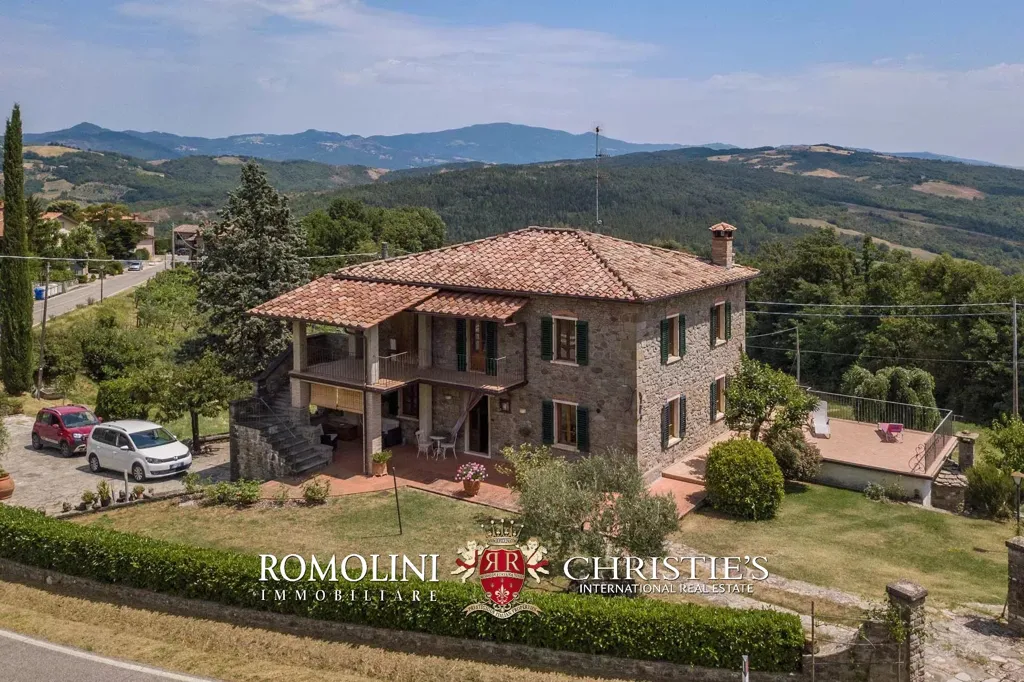 Välivaade - Country House with Panoramic View near Caprese Michelangelo