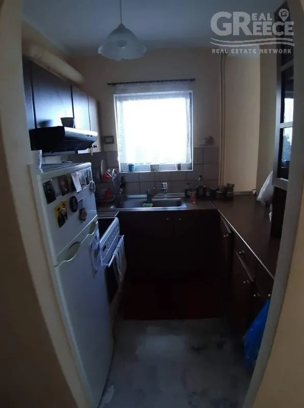 Köök - Apartment with Balcony in Thessaloniki