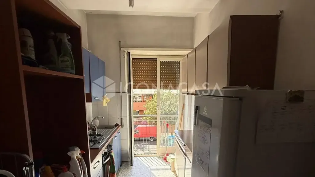 Kitchen - Apartment with Balcony in Rome's Centocelle