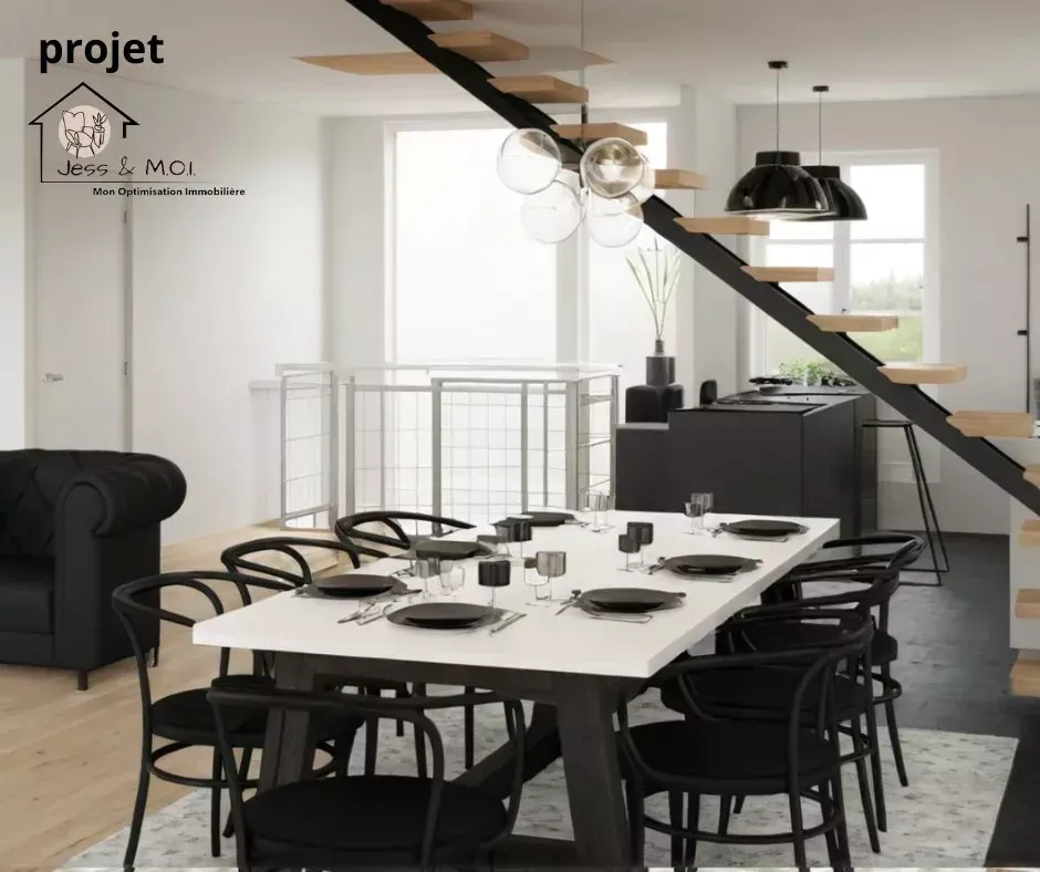 Salle à manger - Maison de Charme avec Garage à Grenoble