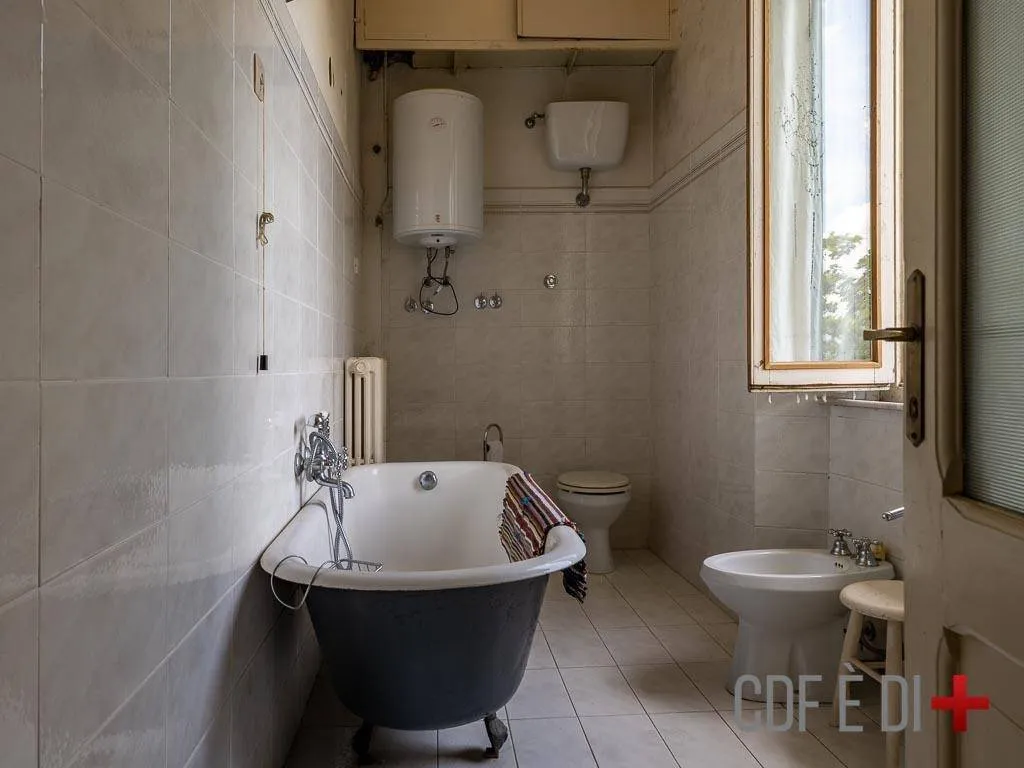 Salles de bain - Historic Villa with Enclosed Garden in Greccio