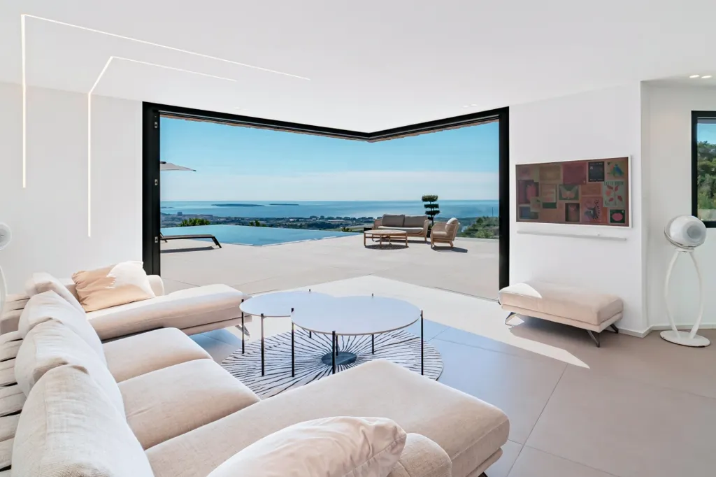 Soggiorno - Panoramic Sea View Villa in Mandelieu-la-Napoule