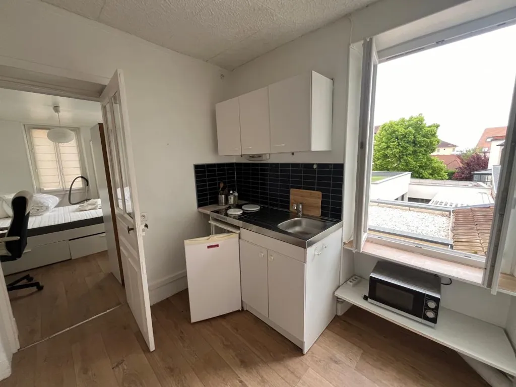 Cuisine - Appartement Meublé Lumineux à Dijon