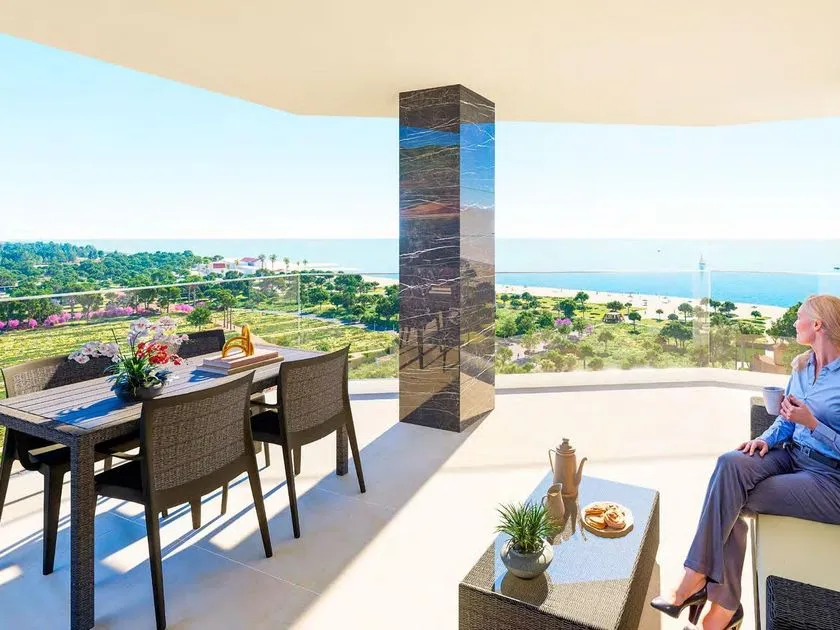 Terrasse - Modern Apartments with Sea View in Cabanes