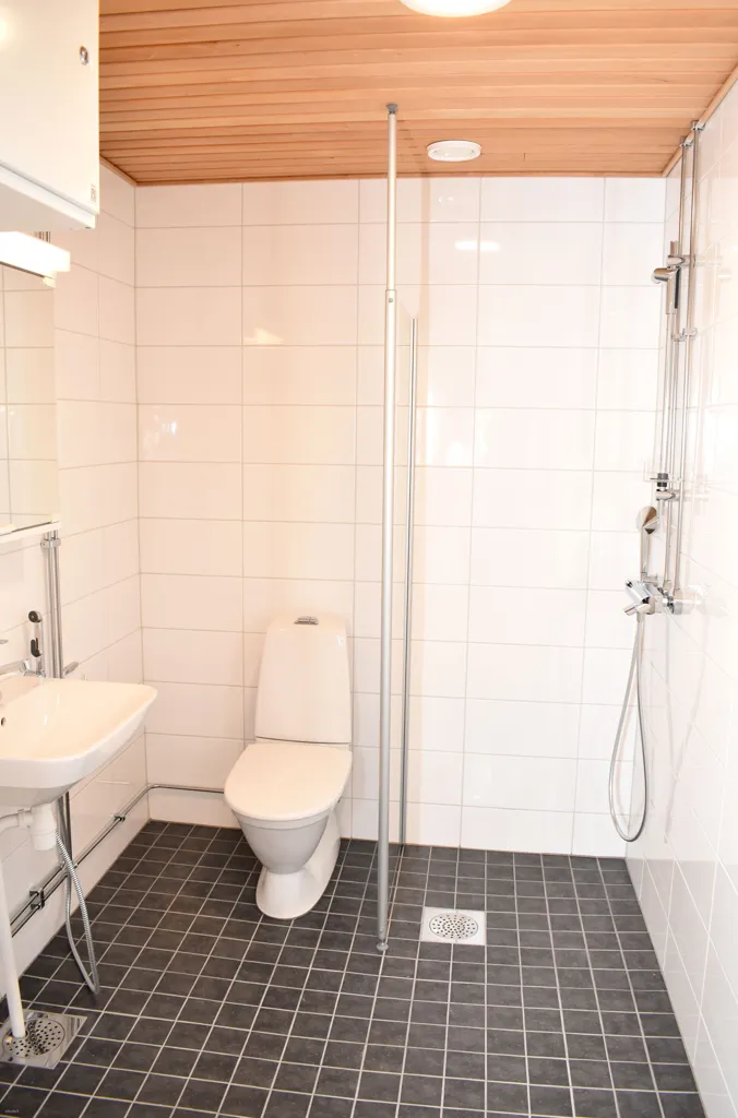 Salles de bain - Modern Apartment near Riverfront in Turku Centre