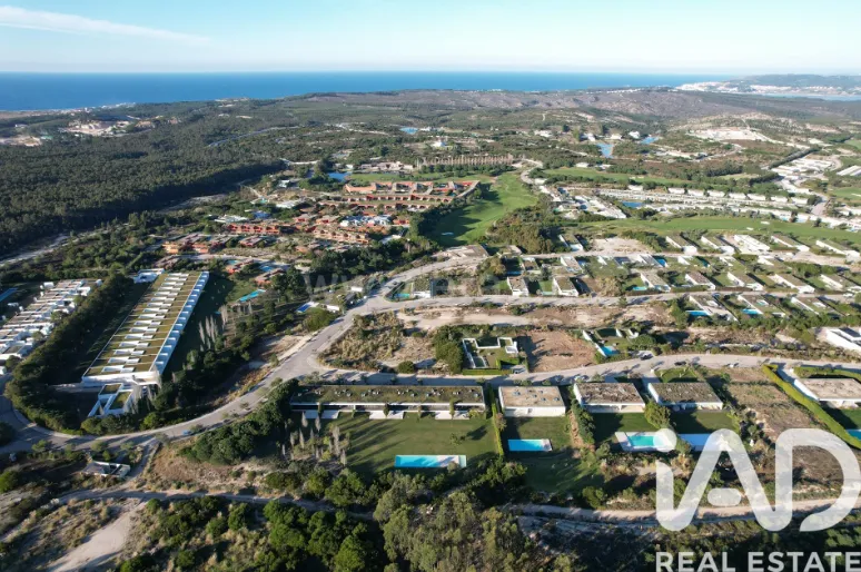 Vue aérienne - Construction Plot in Bom Sucesso Resort, Óbidos