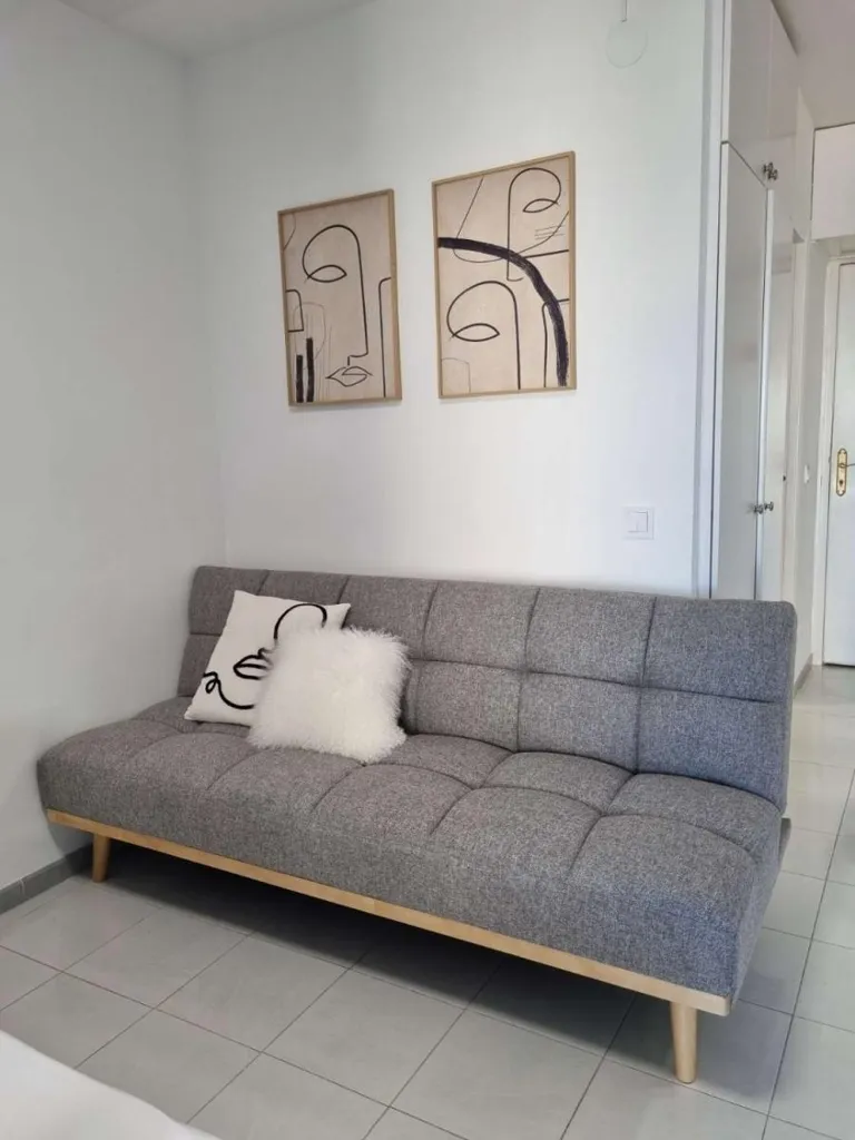 Séjour - Refurbished Studio with Sea View in Benalmádena