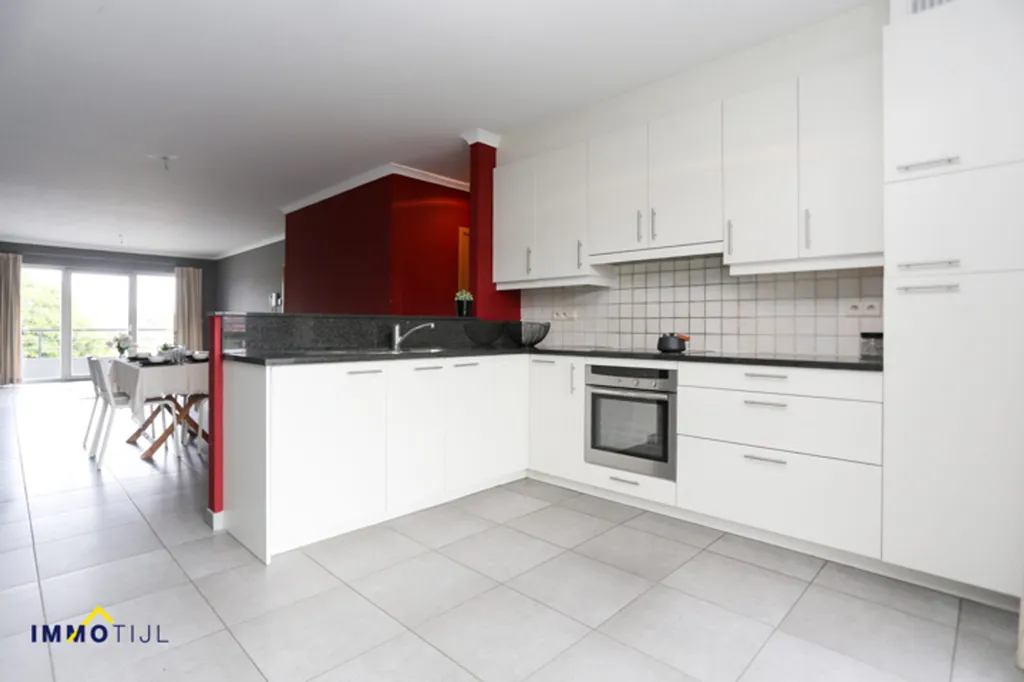 Kitchen - Spacious Apartment with Terraces in Dendermonde
