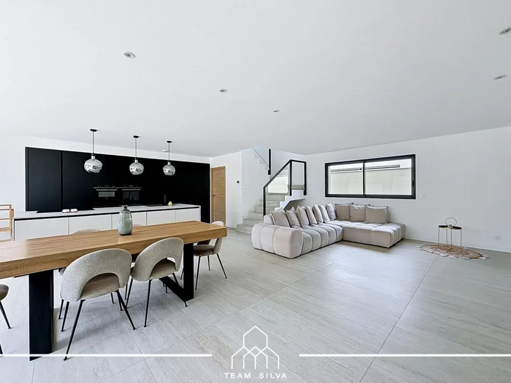 Söögituba - Contemporary Villa with Pool in Simandres