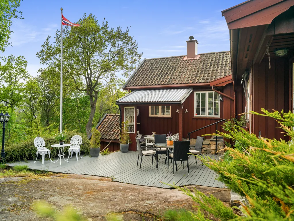 Terrass - Charming Detached House with Garden in Kråkerøy