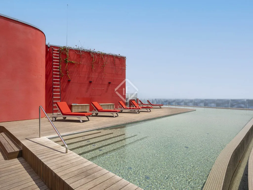 Bassein - Luxury Flat with Rooftop Pool in Diagonal Mar, Barcelona