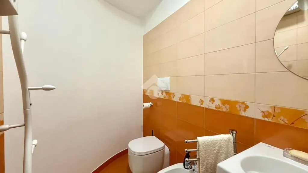 Salles de bain - Apartment with Panoramic Terrace in Rende
