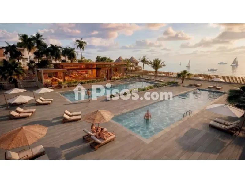 Bassein - Contemporary Apartment with Private Pool in Vera Playa