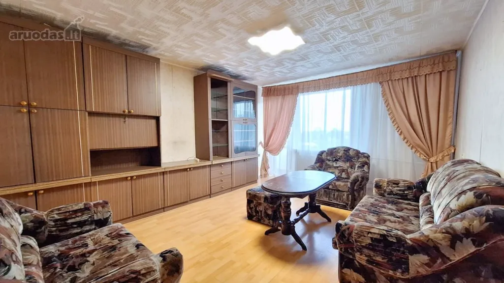 Séjour - Two-Bedroom Apartment with Balcony in Marijampolė