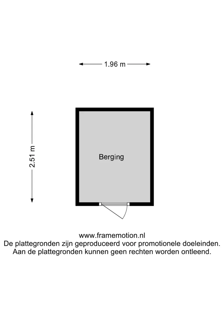 Floor Plan - Apartment with Skyline View on 27th Floor in Rotterdam