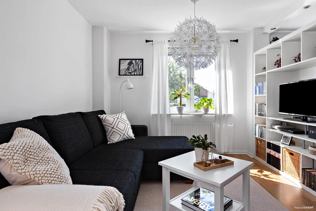 Elutuba - Bright Apartment with Garden in Rävlanda