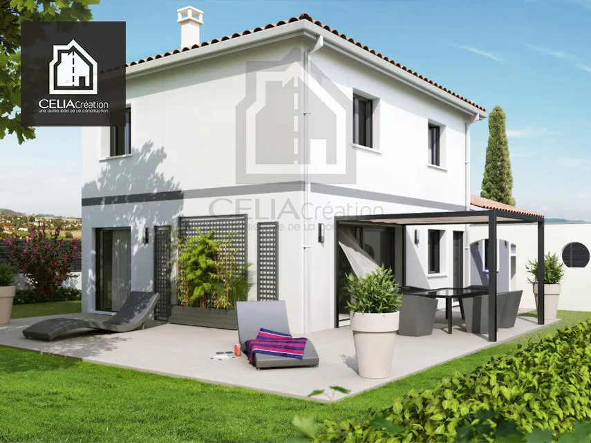 New Build House with 670m² Plot in Bouloc