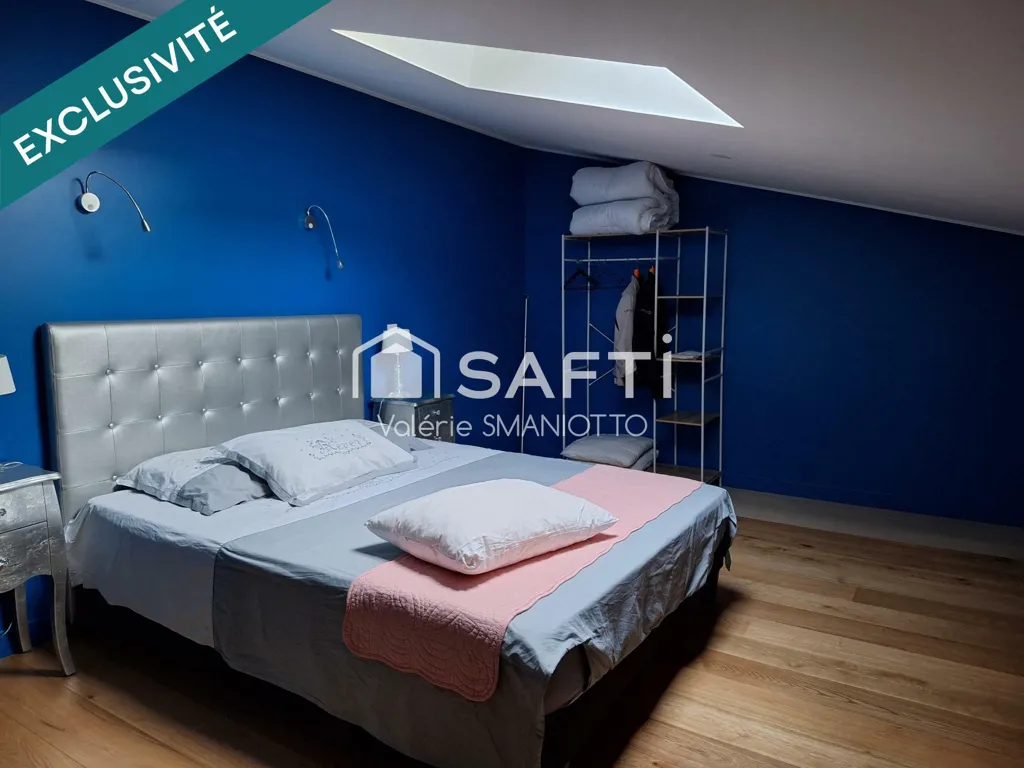 Camere da letto - Renovated Townhouse with Pool in Langon