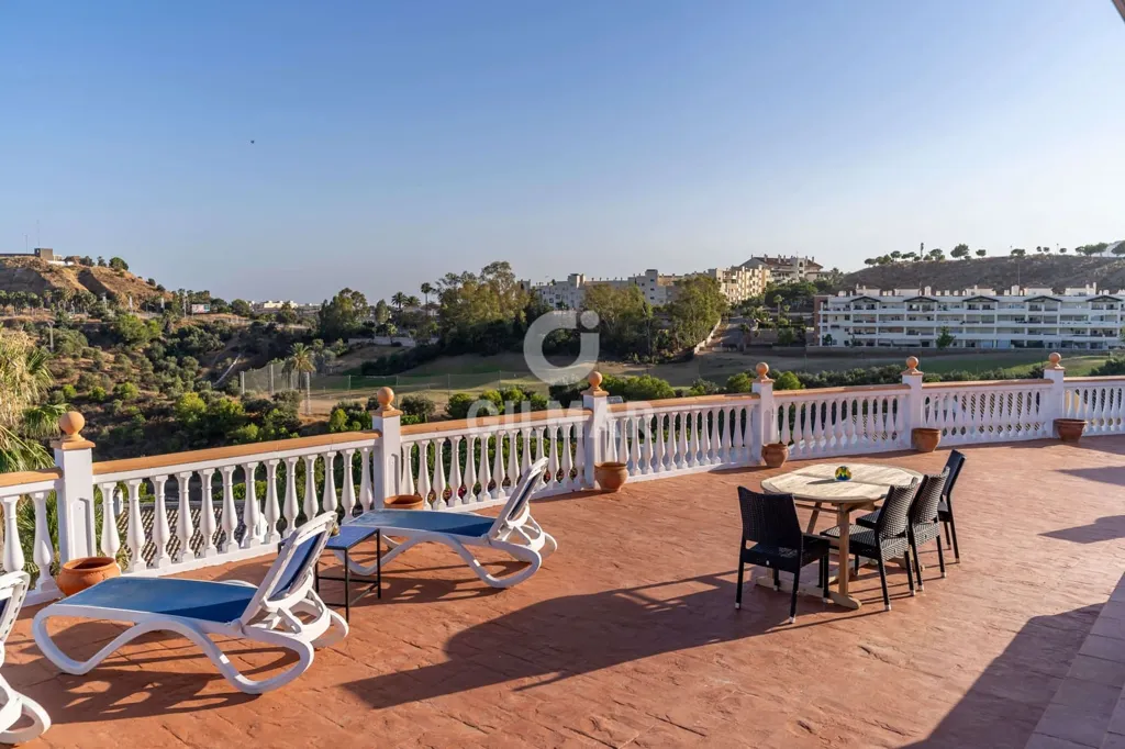 Terrasse - Luxury Flat with Sea Views in Benalmádena