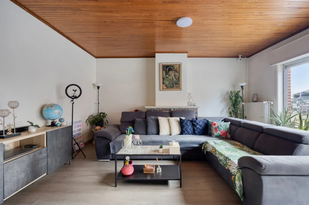 Soggiorno - Bright Apartment with Garage in Moerbeke