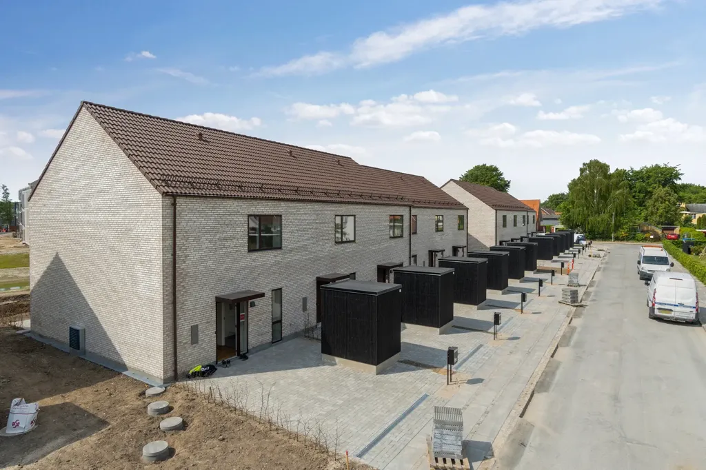 Aerial - Two-Bedroom Flat with Terrace in Odense S