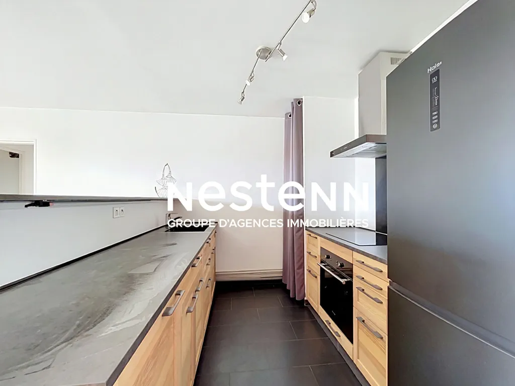 Köök - 2-Bedroom Apartment with Terrace in Carnoux